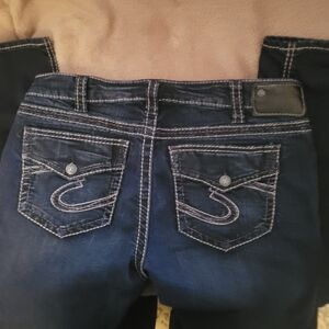 Silver Jeans- 33/31 Suki Mid Super Skinny